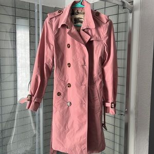 Pink Trenchcoat Burberry Size 6